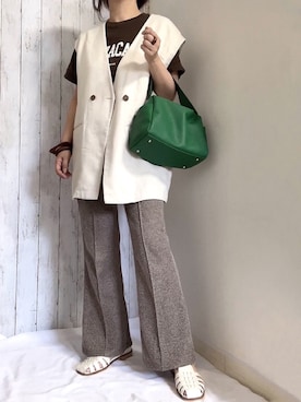 めるもさん（レディース・158cm）の夏コーディネート