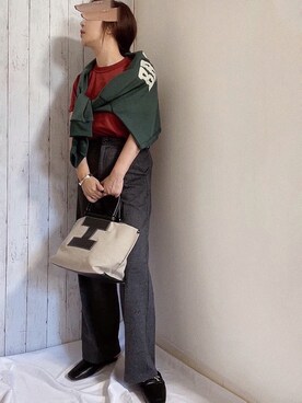 めるもさん（レディース・158cm）の秋コーディネート