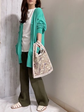 めるもさん（レディース・158cm）の春コーディネート