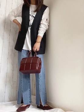 めるもさん（レディース・158cm）の秋コーディネート