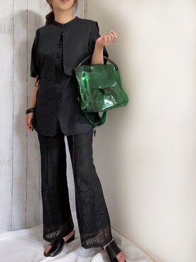 めるもさん(レディース・158cm)の夏コーディネート