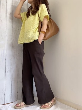 めるもさん（レディース・158cm）の夏コーディネート