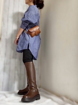 めるもさん（レディース・158cm）の秋コーディネート