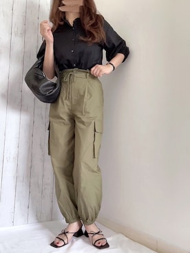 めるもさん（レディース・158cm）の夏コーディネート