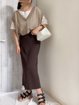 めるもさん(レディース・158cm)の夏コーディネート