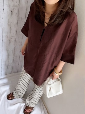 めるもさん（レディース・158cm）の夏コーディネート