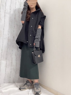 めるもさん（レディース・158cm）の秋コーディネート