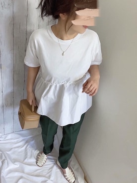 めるもさん（レディース・158cm）の夏コーディネート