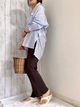 めるもさん（レディース・158cm）の夏コーディネート