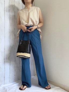 めるもさん（レディース・158cm）の夏コーディネート