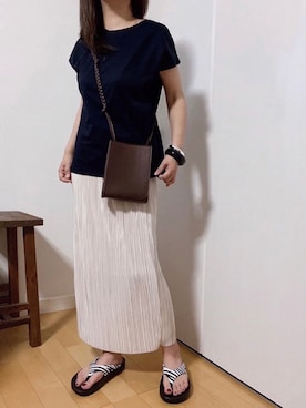 めるもさん（レディース・158cm）の夏コーディネート