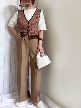 めるもさん（レディース・158cm）の夏コーディネート