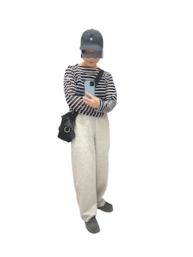「orcival」｜「アイテム（キャップ）」を使った、harunaaaさん（レディース・152cm）の秋コーディネート