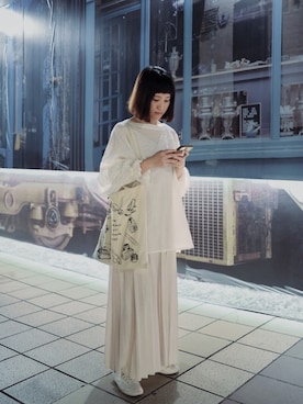 「Keds（ケッズ）のアイテム」を使った、saraさん（レディース・158cm）の秋コーディネート