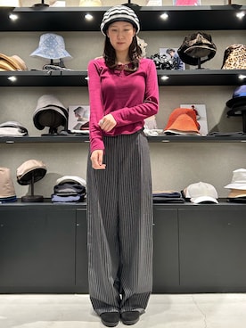 「Chapeau d' O（シャポードオー）のアイテム」を使った、maoさん（レディース・168cm）の秋コーディネート