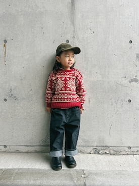 zeeeeenさん（キッズ・100cm）の春コーディネート