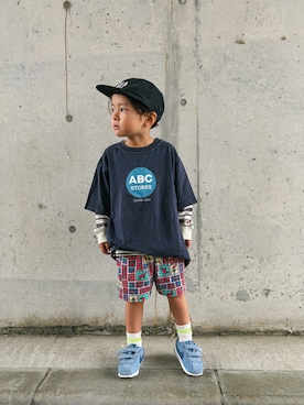 「ZARA KIDSのアイテム」を使った、zeeeeenさん（キッズ・100cm）の春コーディネート