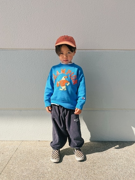 「MARKEY'S（マーキーズ）のアイテム」を使った、zeeeeenさん（キッズ・100cm）の春コーディネート