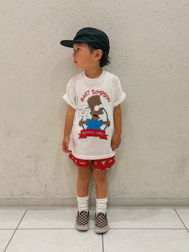 「GAP（ギャップ）のアイテム」を使った、zeeeeenさん（キッズ・100cm）の春コーディネート