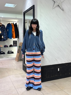 「HELLO.SANFRANCISCO（ハローサンフランシスコ）のアイテム」を使った、コウメさん（レディース・155cm）の春コーディネート