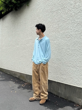 「KAIKO（カイコー）のアイテム」を使った、shumaさん（メンズ・172cm）の夏コーディネート