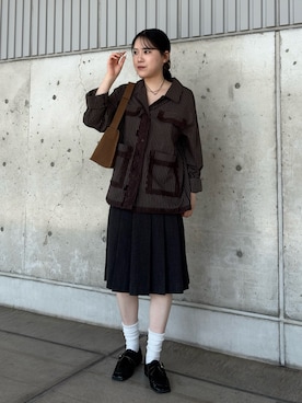 舞 波さん（レディース・166cm）の秋コーディネート