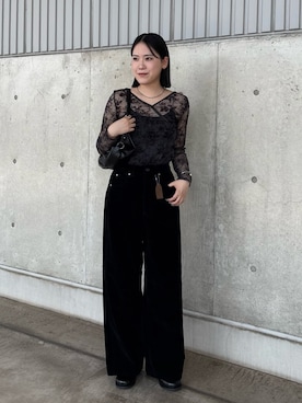 舞 波さん（レディース・166cm）の夏コーディネート