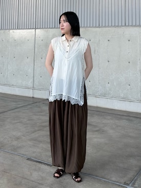舞 波さん(レディース・166cm)の春コーディネート