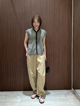 「qualite（カリテ）のアイテム」を使った、inohonaさん（レディース・168cm）の春コーディネート