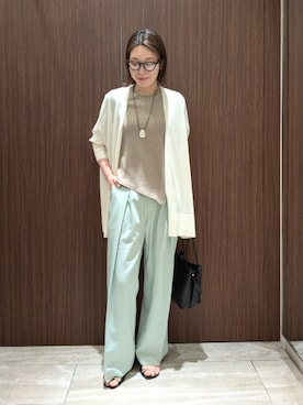 「通勤」｜inohonaさん（レディース・168cm）の春コーディネート