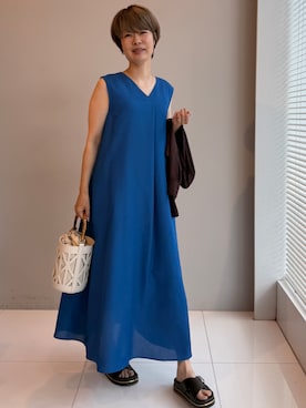 「公園」｜マリコさん（レディース・162cm）の夏コーディネート