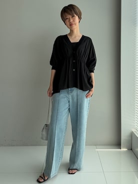 マリコさん（レディース・162cm）の夏コーディネート