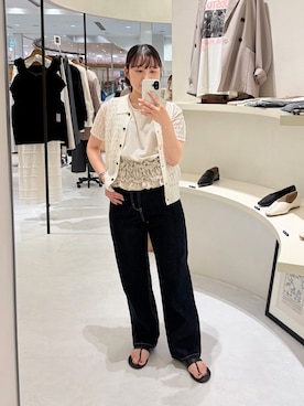 「150cm台コーデ」｜ari___yamamotoさん（レディース・150cm）の夏コーディネート