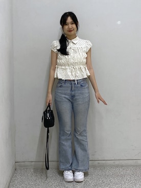 「FREE'S MART（フリーズマート）のアイテム」を使った、saijiangさん（レディース・169cm）の夏コーディネート