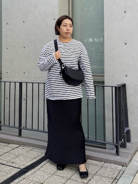 「russet（ラシット）のアイテム」を使った、coboayuさん（レディース・165cm）の秋コーディネート