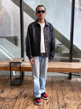「Saturdays NYC（サタデーズ ニューヨークシティ ）のアイテム」を使った、tori1219さん（メンズ・170cm）の秋コーディネート