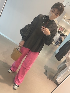 「アイテム（デジタル腕時計）」を使った、かほぴん、さん（レディース・162cm・20代）の春コーディネート