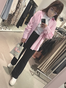 「アイテム（デジタル腕時計）」を使った、かほぴん、さん（レディース・162cm・20代）の夏コーディネート