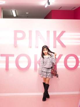 「LOVETOXIC（ラブトキシック）のアイテム」を使った、Ri-naさん（キッズ・143cm）の秋コーディネート