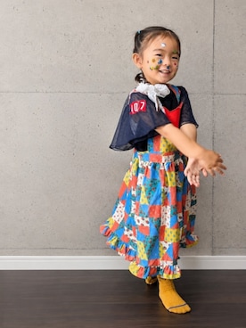 「GO TO HOLLYWOOD（ゴートゥーハリウッド）のアイテム（Tシャツ/カットソー、その他）」を使った、colorfuldays428さん（キッズ・100cm）の夏コーディネート