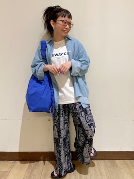 「Right-on（ライトオン）のアイテム」を使った、misaさん（レディース・152cm）の夏コーディネート