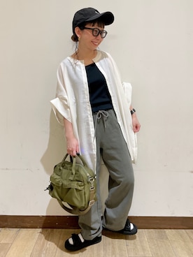 「Right-on（ライトオン）のアイテム」を使った、misaさん（レディース・152cm）の夏コーディネート