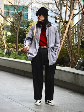 YOさん（メンズ・177cm）の冬コーディネート