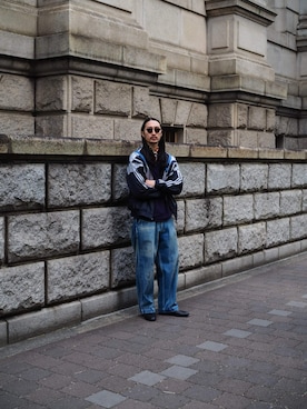 「GUCCI（グッチ）のアイテム」を使った、YOさん（メンズ・177cm）の冬コーディネート