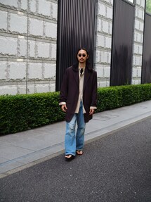 NICENESSのテーラードジャケットを使った人気ファッション