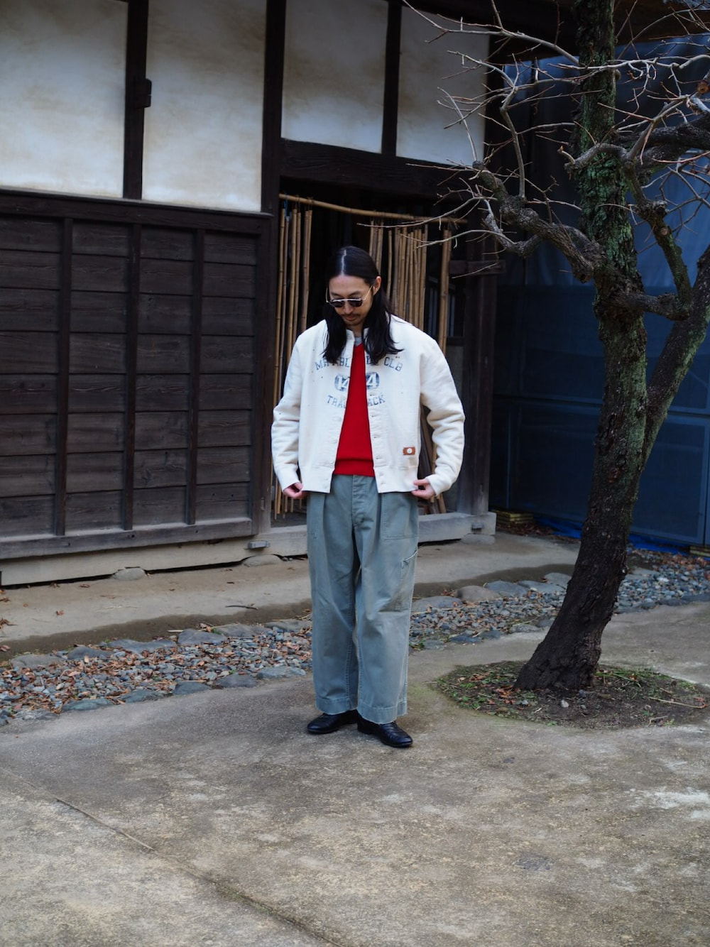 KHOKI（コッキ）の「【KHOKI / コッキ】Vintage-effect sweat cardigan