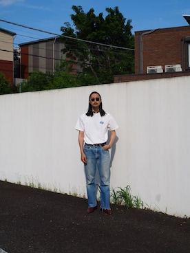 「URBAN RESEARCH Sonny Label（アーバンリサーチサニーレーベル）のアイテム（トップス）」を使った、YOさん（メンズ・177cm）の春コーディネート