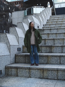 YOさん（メンズ・177cm）の冬コーディネート