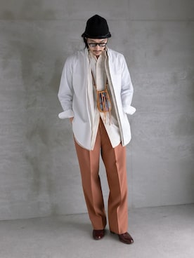 「CLASS（クラス）のアイテム」を使った、YOさん（メンズ・177cm）の秋コーディネート
