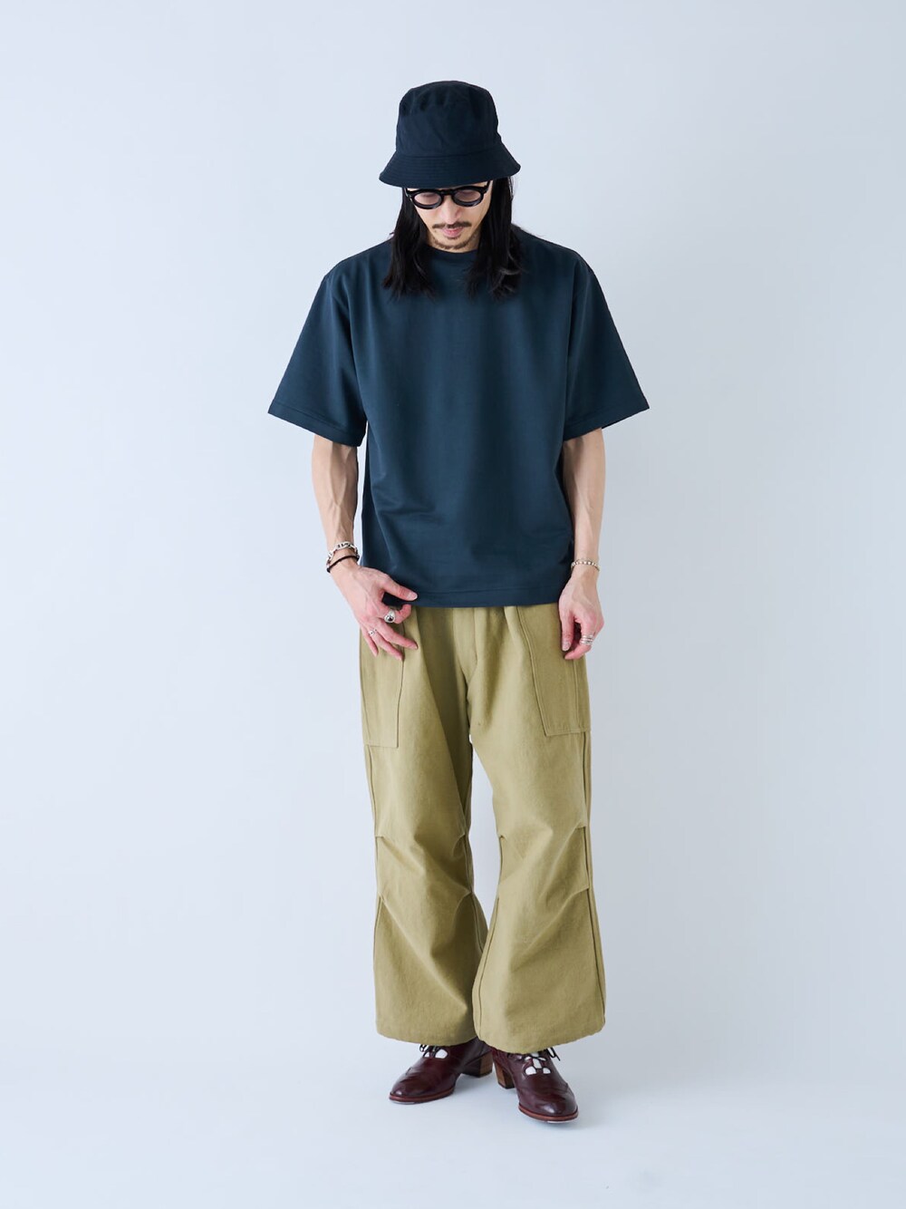 kijima takayuki ハット帽子 auralee herill シャツ